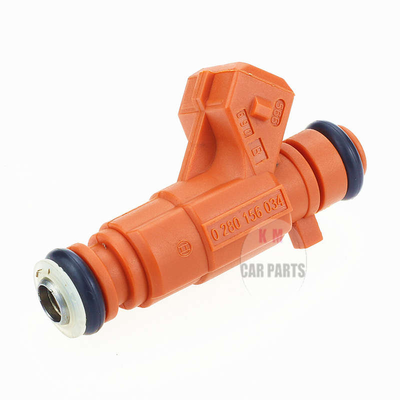 4pcs Fuel Injectors 0280156034 For Peugeot 206 307 Citroen C3 Berlingo 1.6L 16V