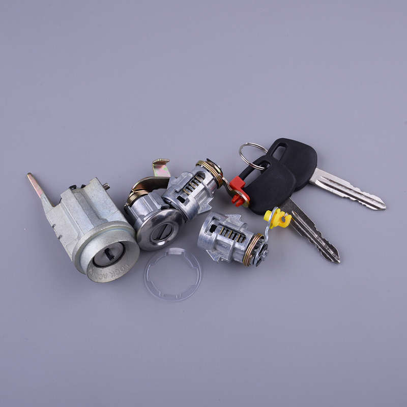 Door Lock& Gas Lock 2 Keys Ignition Set Fit for Toyota Pickup Hilux LN80 LN106