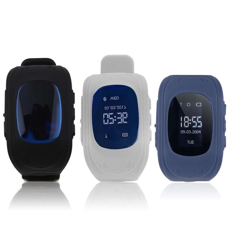 Q50 Kids GPS Smart Watch with Call Function | In Black,Blue or White
