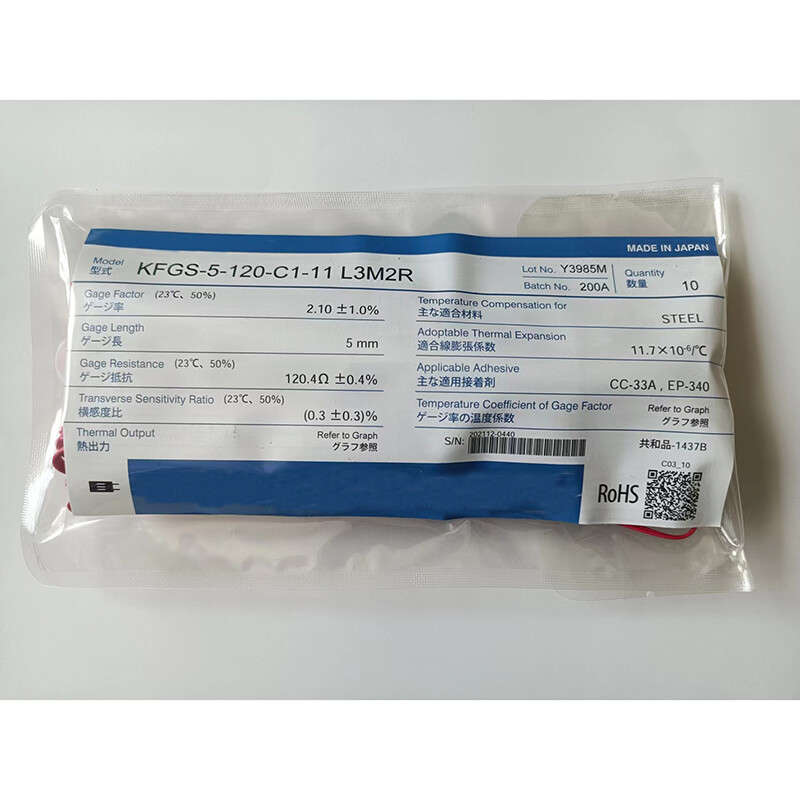10PCS/Pack NEW FIT FOR KYOWA Strain Gauge KFGS-5-120-C1-