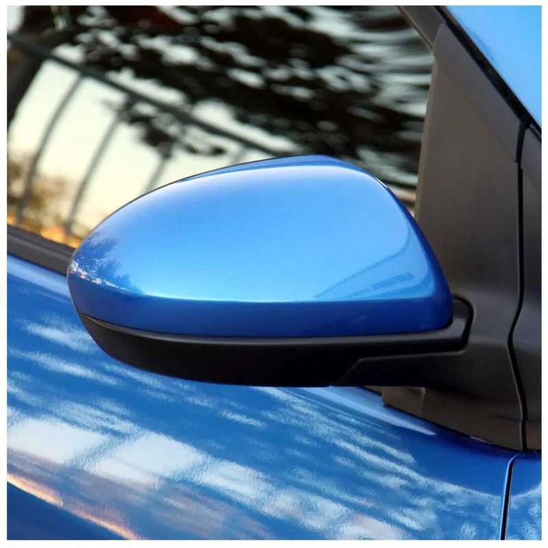 Blue Side Mirror Cover Right Side Fit For Mazda 2 2007-2014