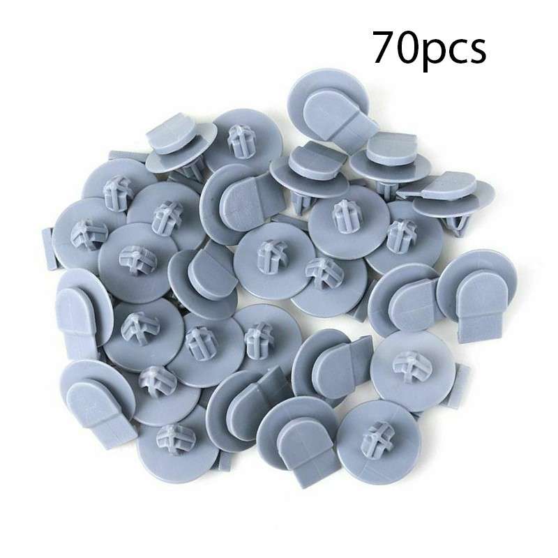 70Pcs Wheel Arch Trim Clips Fit for Mini R50 R52 R55 R56 R57 R58 R59 Cooper