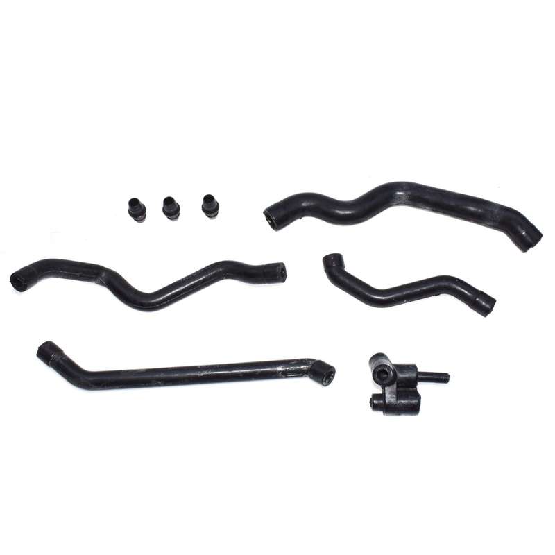 CRANKCASE VENTILATION VALVE COVER BREATHER HOSE KIT W/ CONNECTOR FOR Mercedes