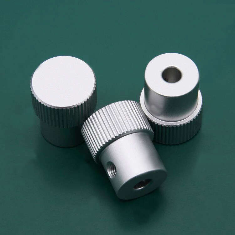 2PCS Aluminum Alloy Handwheel Handle Knob Inner Diameter 4mm Outer 18mm