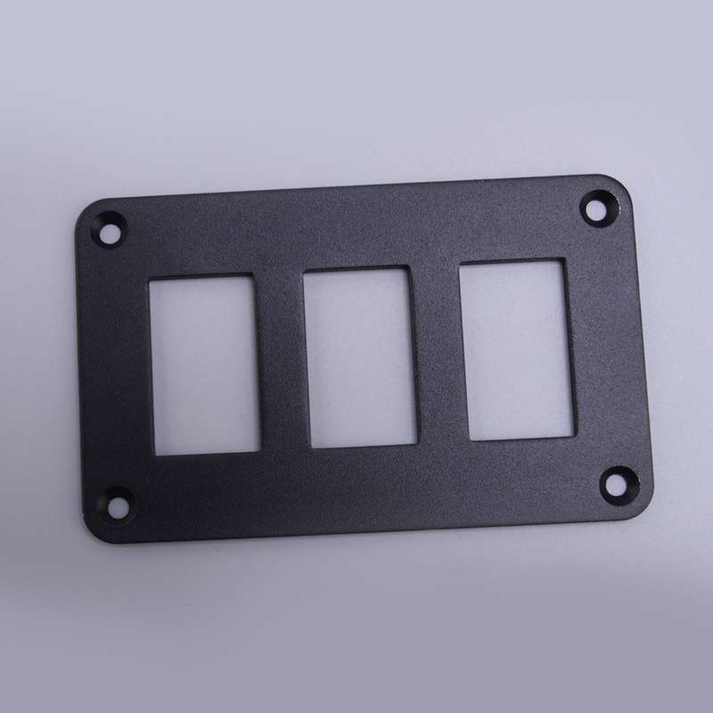 Car 1x 3 Gang Rocker Switch Dash Mount Holder Housing Panel Universal