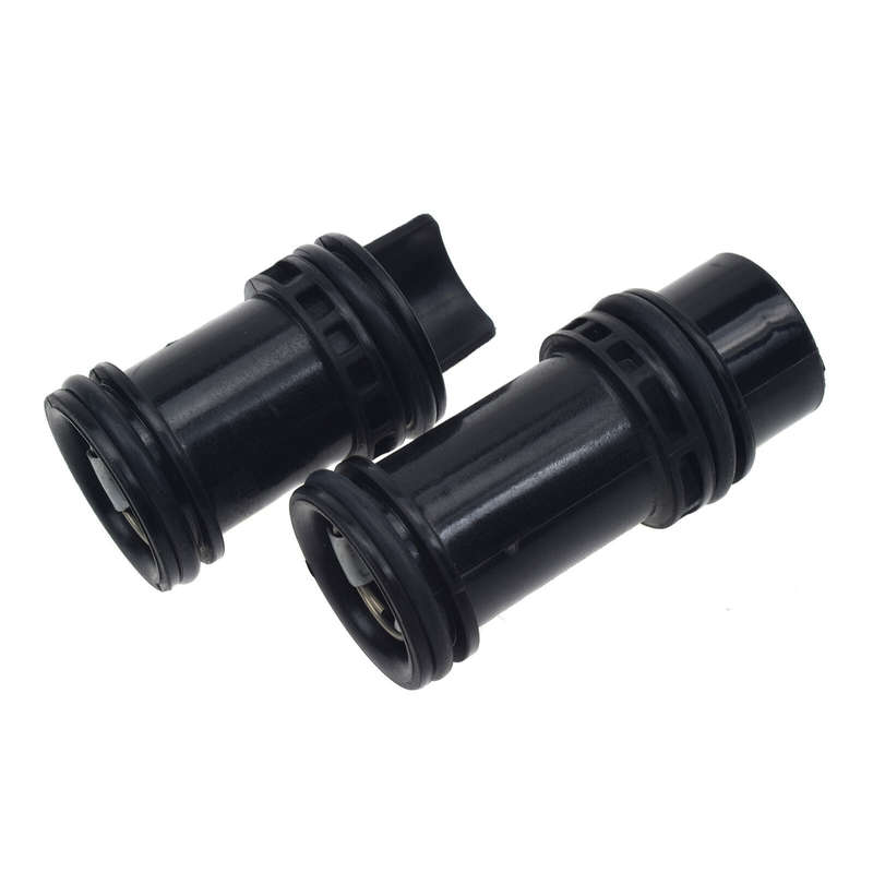 2X Pipe Socket Oil Cooler For BMW 1 3 5 X1 X3 Series 11427802115 11427802117 New