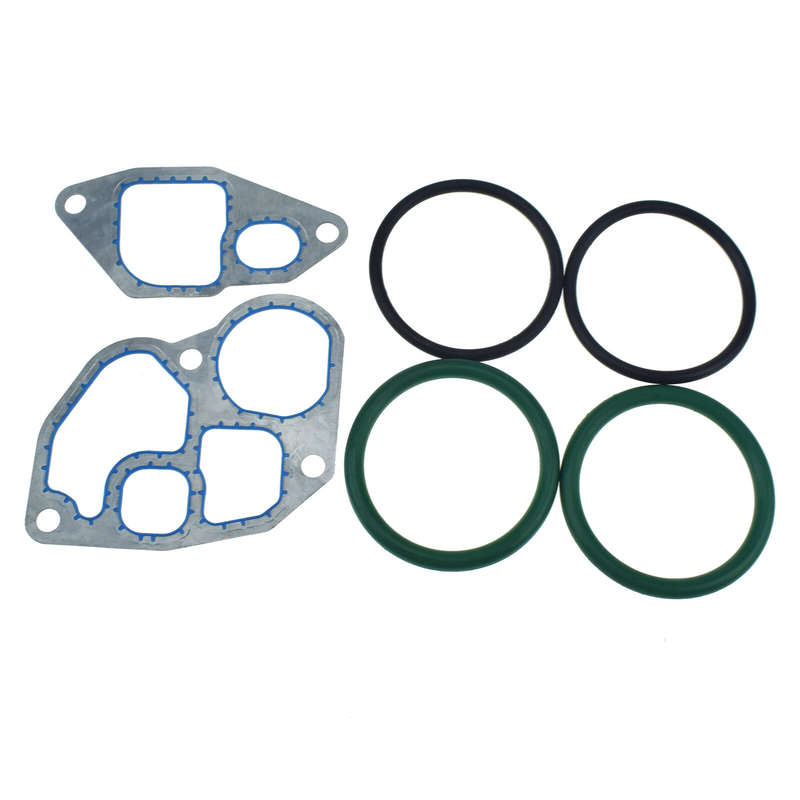 Oil Cooler Gasket & Oring Kit F4TZ-6A636-A For Ford E-350 E-450 F-250 F-350 F450