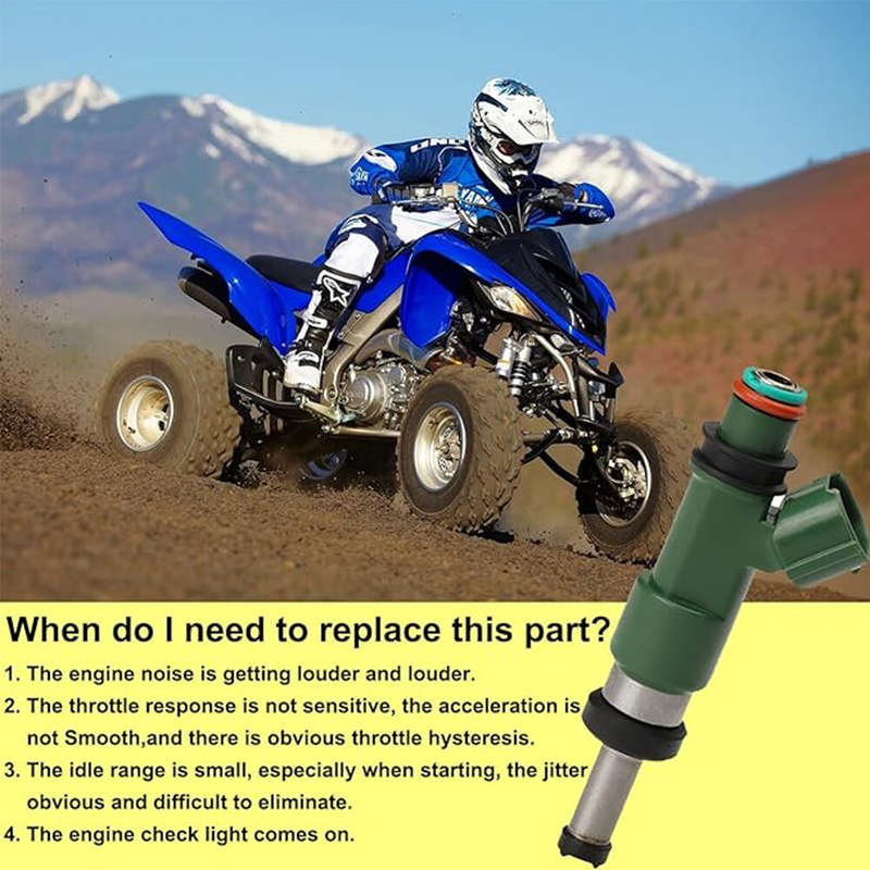 Fuel Injector 5VK137610000 For 2006-2016 Yamaha Raptor 700 700R YFM700 YFM700R