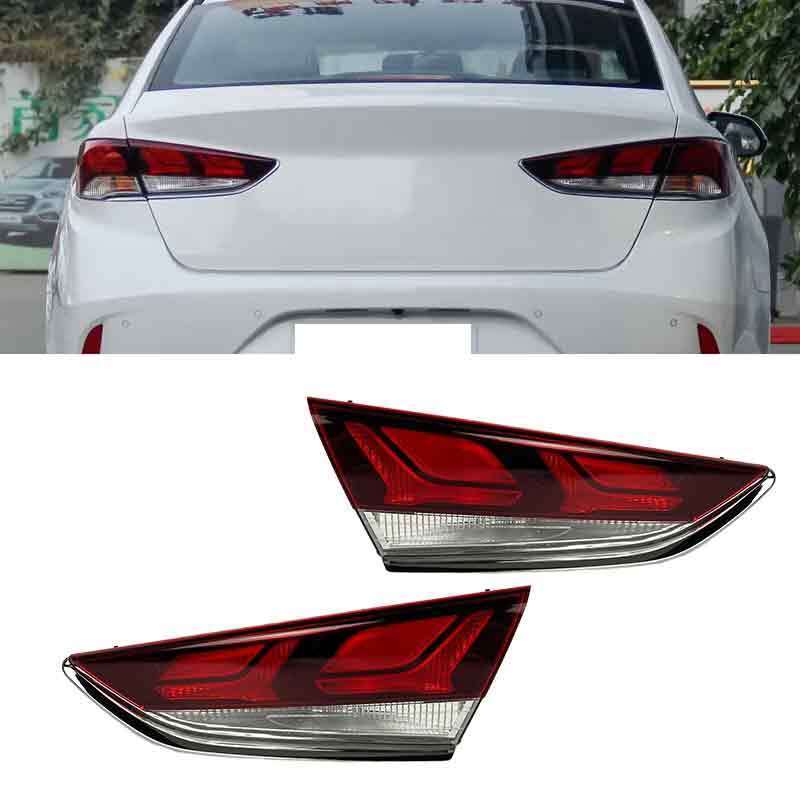 Fit For Hyundai Sonata 2018-2019 Rear Left&Right Inside Brake Stop Tail Light de