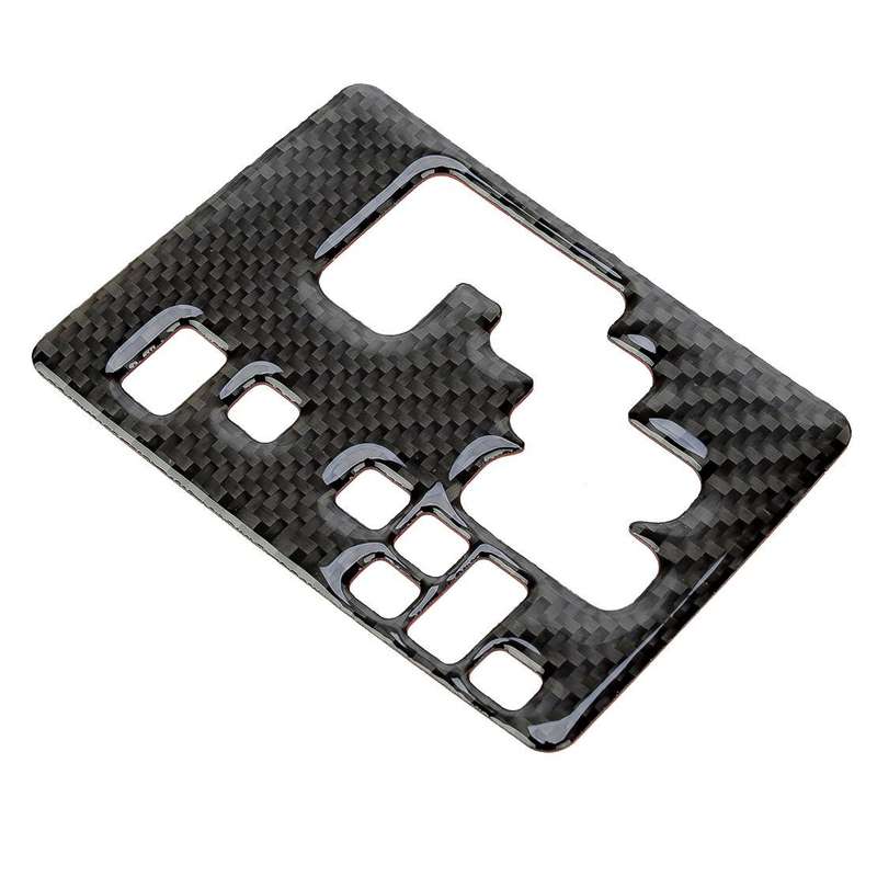 Carbon Fiber Gear Shift Frame Cover Trim Fit for LHD Toyota Highlander 08-13