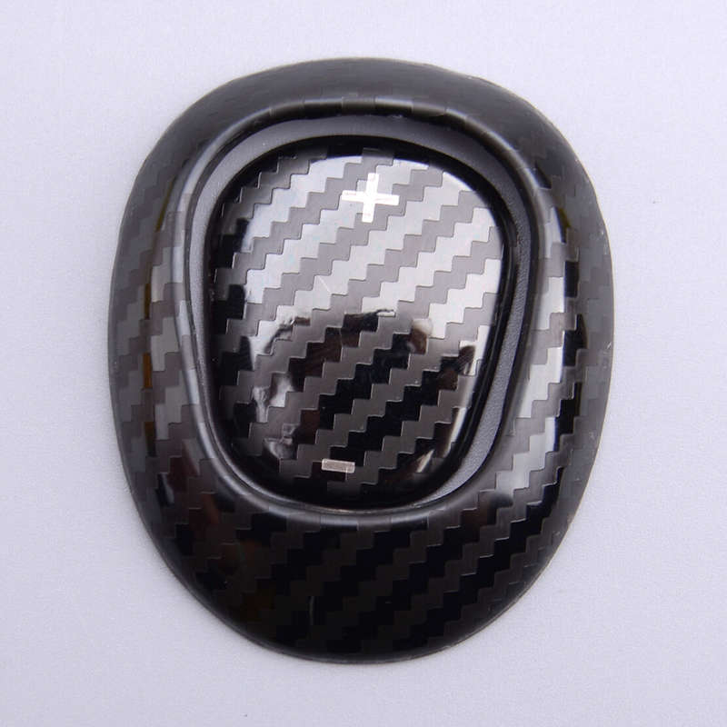 Carbon Fiber Style Gear Lever Shift Knob Cover Trim Fit For Chevrolet Malibu