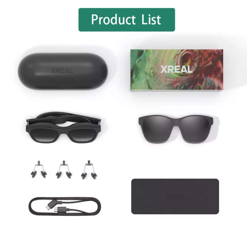 Xreal Nreal Air2 Pro AR Glasses with Xreal Beam Terminal 330" Giant Screen