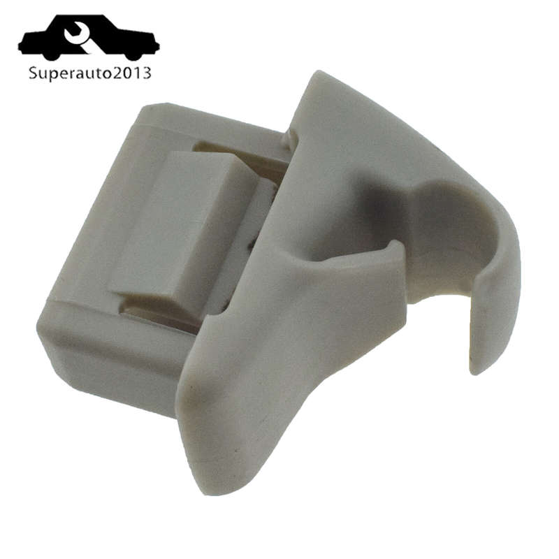 New 1PCS Sun Visor Holder Beige For 2008-21 Mitsubishi Outlander Lancer MR654610