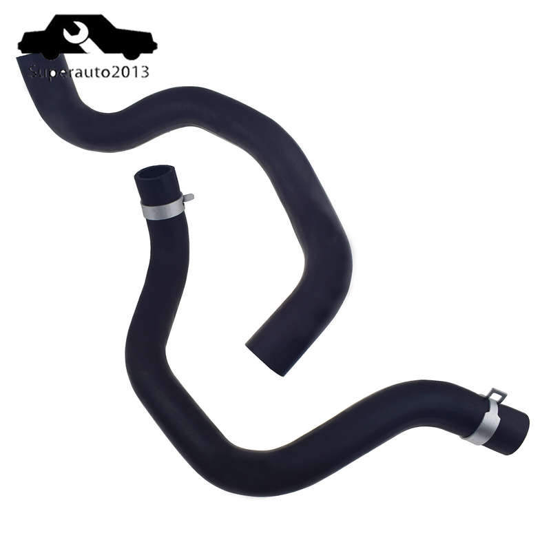 2PCS Upper Lower Coolant Hose For 2007-11 Hyundai Veracruz 254123J100 254113J100