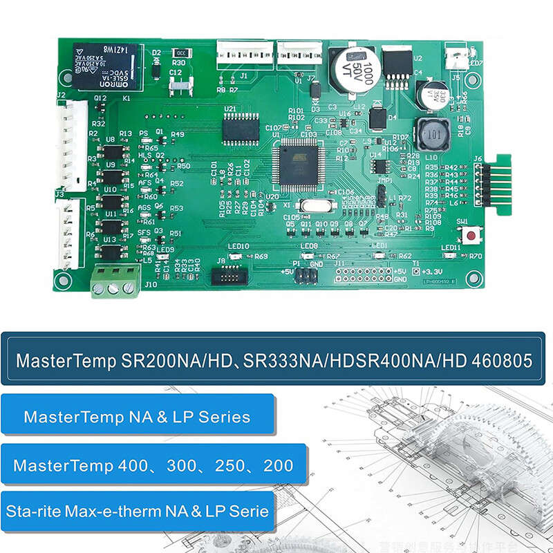 For Pentair MasterTemp NA/LP Control Board Kit w/ 472610Z Switch Pad 42002-0007S