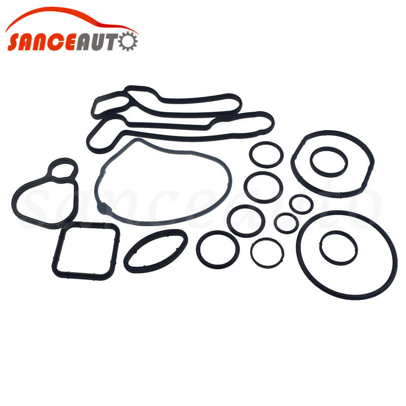 Engine Oil Cooler Gasket Seal Set For Chevrolet GM Opel 5650972,565096