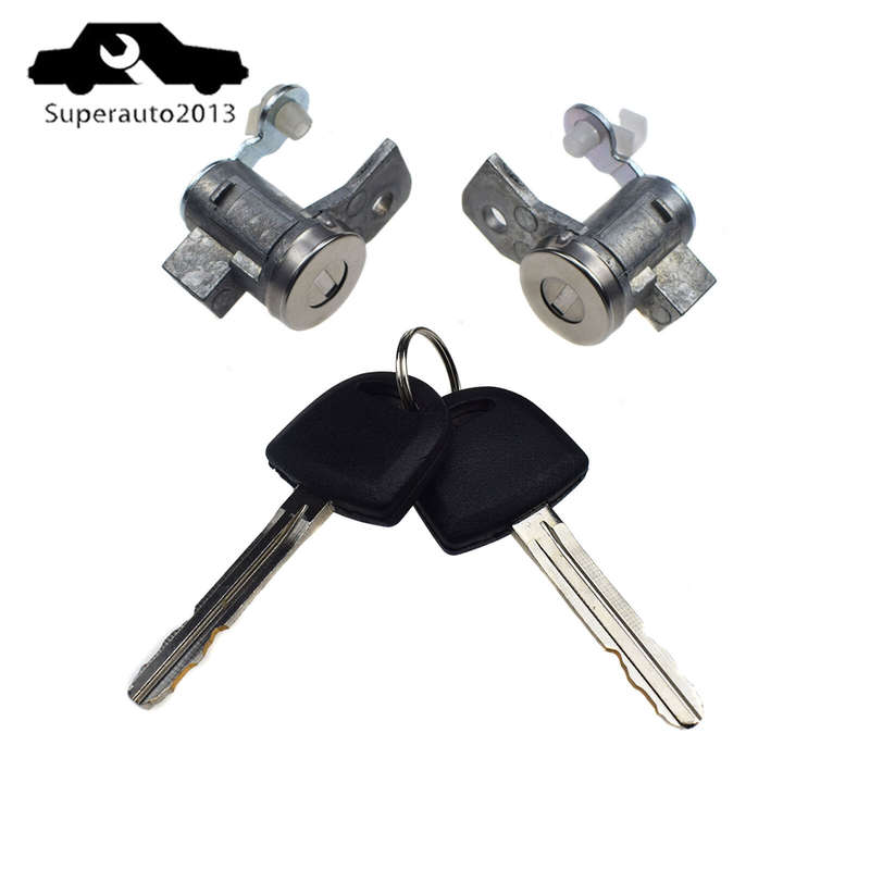 New Front Door Lock Cylinder W/ Keys For 2006-2012 Chevrolet Colorado GMC Hummer