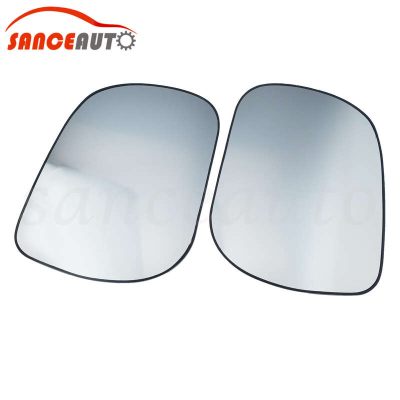 2PC Mirror Glass W/ Plate Heated For Toyota RAV4 2006-2012 8796142790 8793142890
