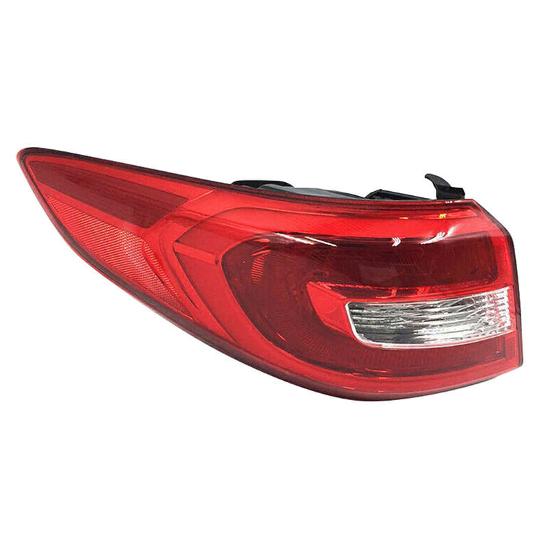 Left Inner & Outer Tail Light Rear Taillight Fit for Hyundai Sonata 2015-2017