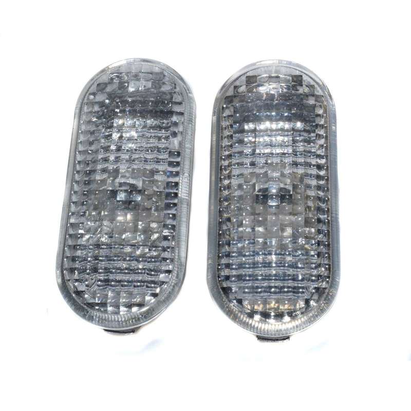 FIT 1999-2004 VW GOLF JETTA CLEAR LENS SIDE MARKER LAMP HOUSING CAP 1J0949117