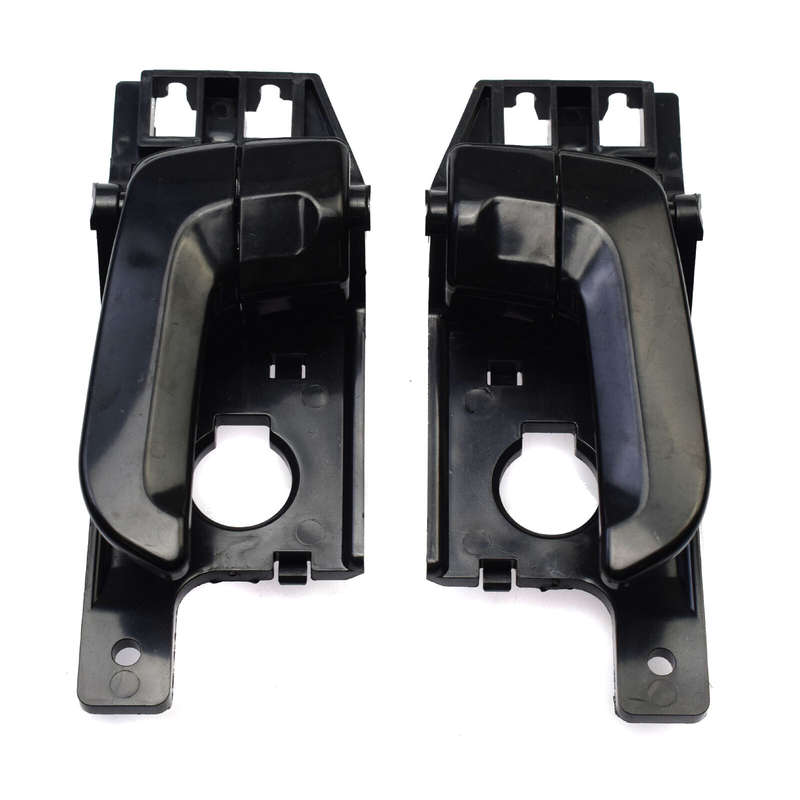 Pair Left & Right Side Interior Door Handle Black For Kia Sportage 2005-10 New