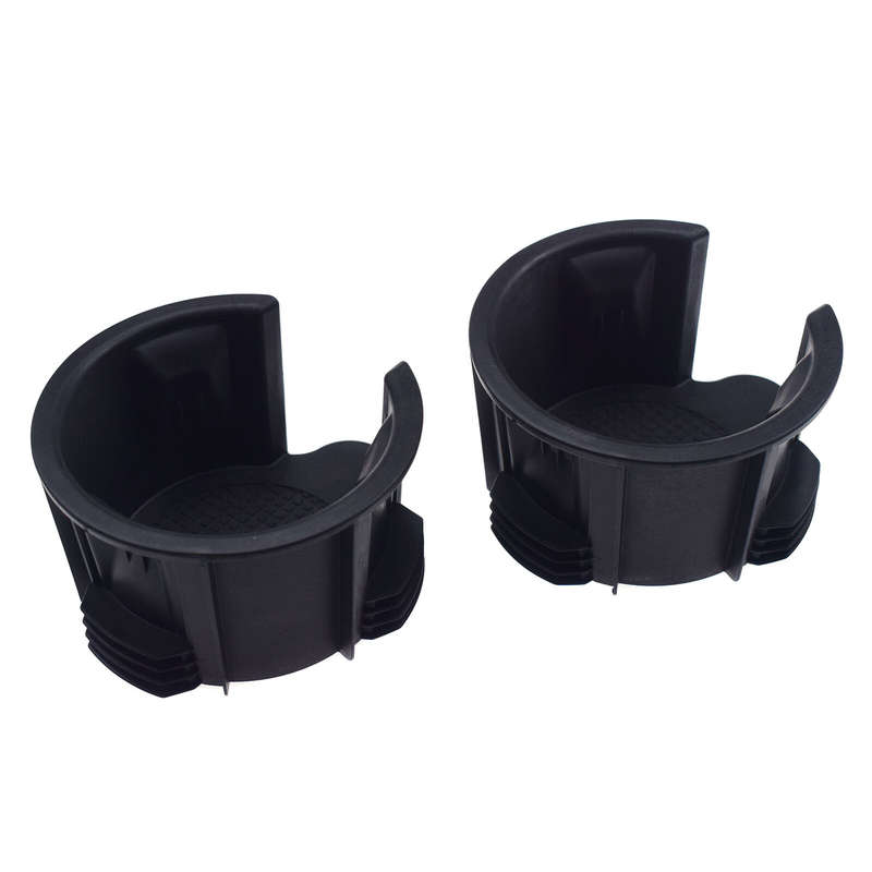 2PCS For Land Range Rover Sport LR2 LR3 LR4 Center Console Cup Holder Insert New
