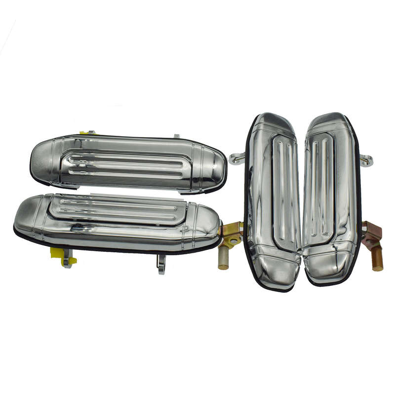 NEW 4PCS Front Rear Left Right Exterior Door Handle For Mitsubishi PAJERO1992-97