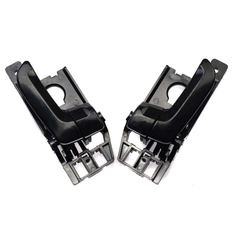 Pair Left & Right Side Interior Door Handle Black For Kia Sportage 2005-10 New