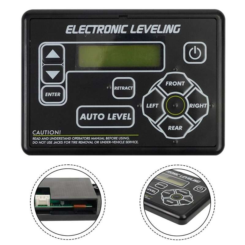 421484 Electronic Leveling Touchpad w/ Auto-Leveling Button for Lippert RV