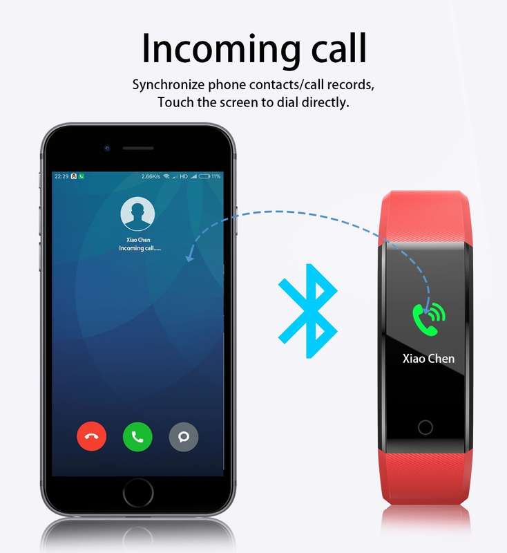 Smart Sports Watch - Activity Sleep Tracker Heart Rate Fitness Pedometer Bracelet Smart Watch