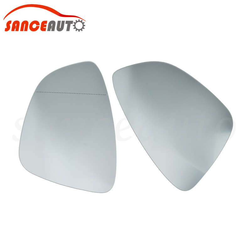 Mirror Glass Heated W/ Backing LH RH for VW Eos CC Beetle Scirocco Passat VII B7
