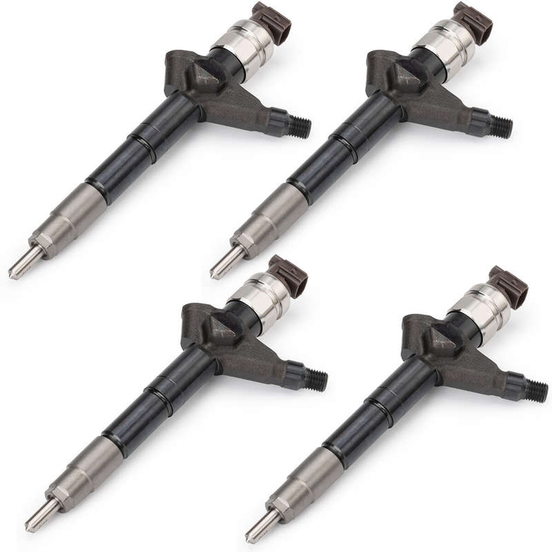 4Pcs 095000-6250 Common Rail Diesel Fuel Injector for Nissan YD25 Navara Engine