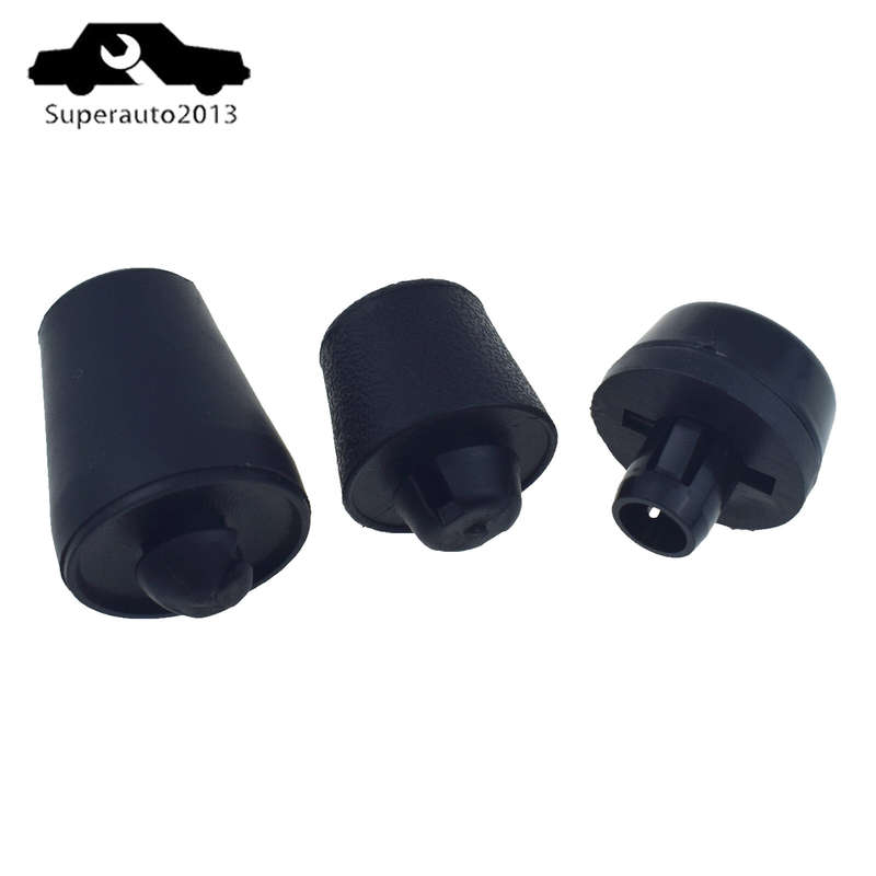 3PCS New Rear Back Door Stopper Rubber For Toyota Prado 150 2010-21 67272-60050