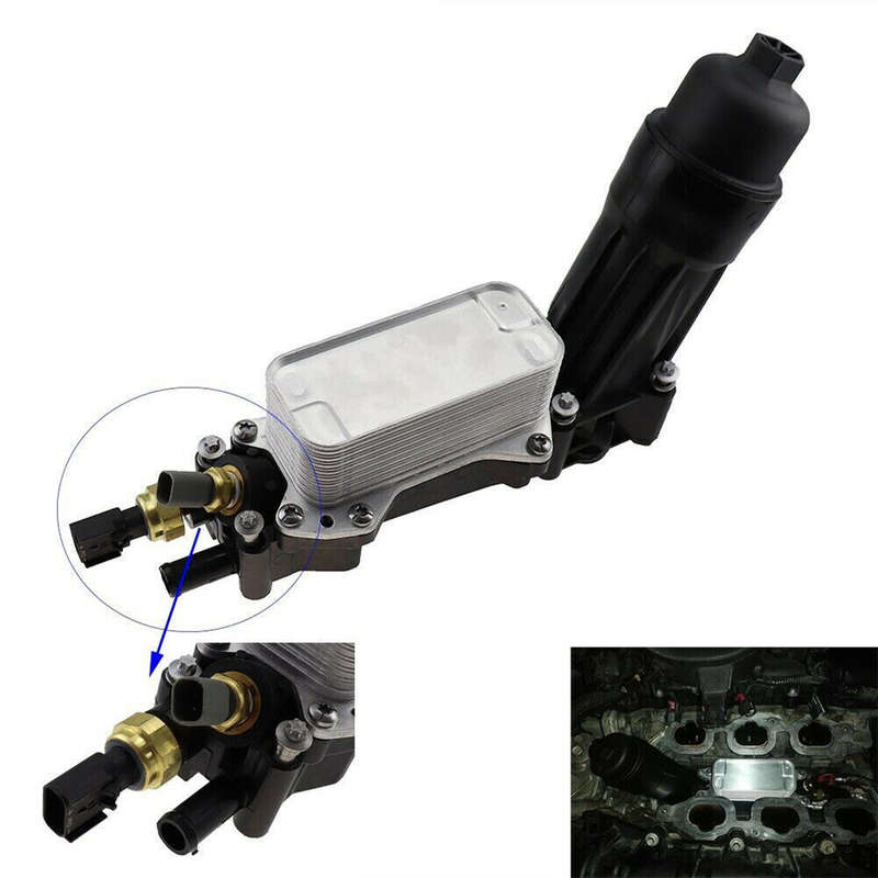 5184294AE For 11-13 Jeep Dodge Chrysler 3.6L Engine Oil Cooler Filter Housing