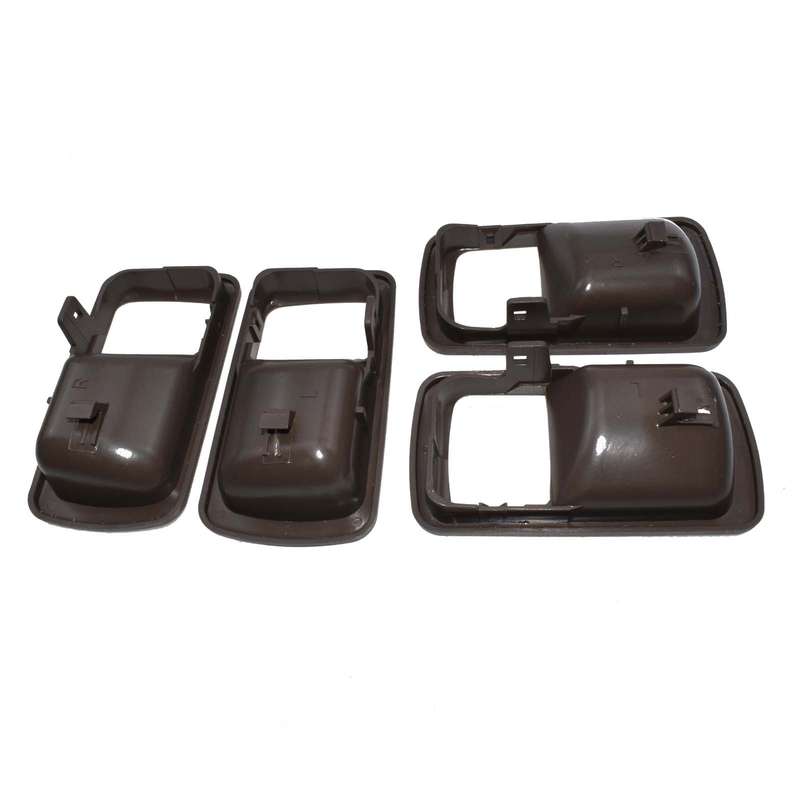 For 92-96 Toyota Camry Inside Brown Door Handle Trim Bezels Left Right Set 4pcs