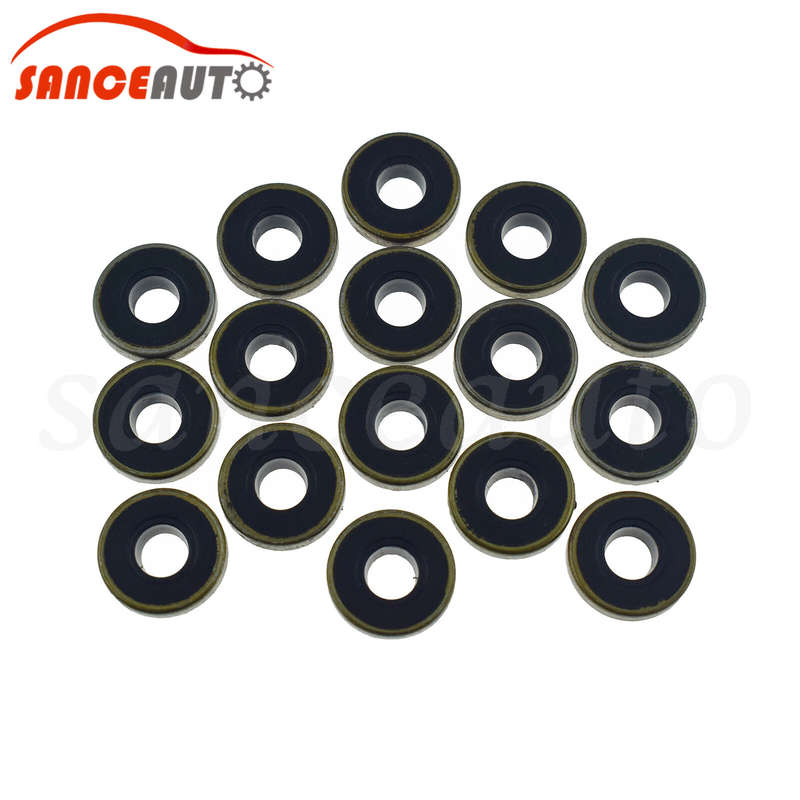 16PCS Engine Valve Cover Bolt O-Rings Grommets for Lexus GS400 LS430 22551028368