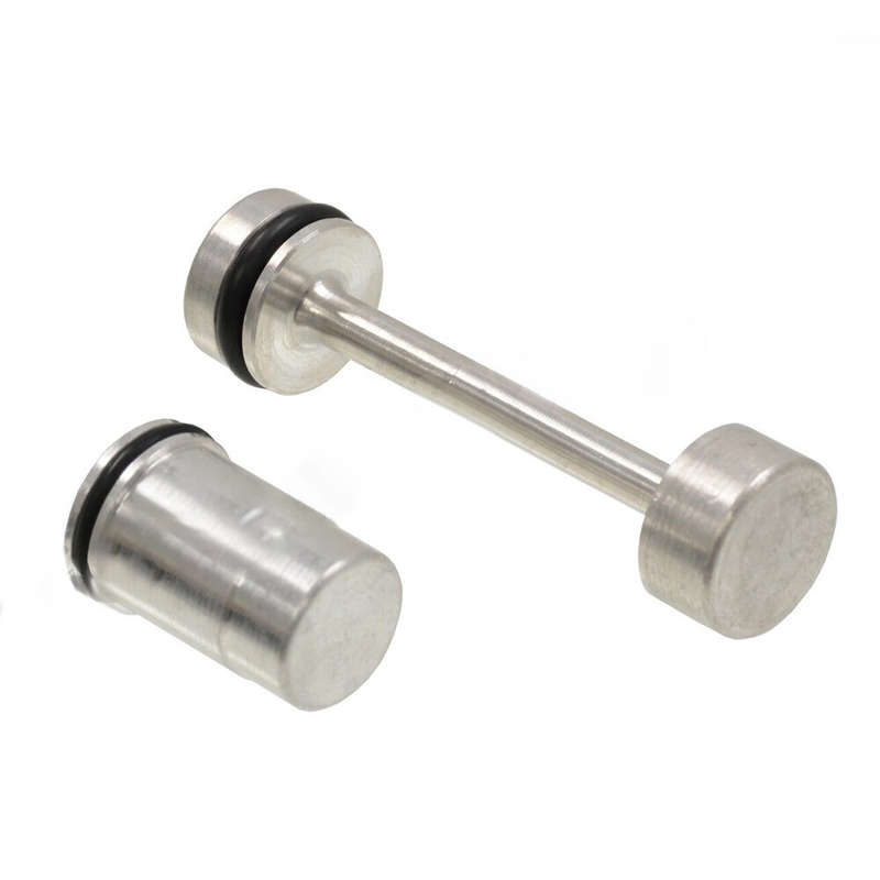 Billet Aluminum Oil Diverter Bypass and Barbell Kit CBW-074 for LS1 LS2 LS3