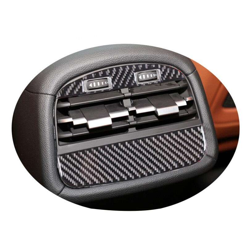 Rear Seat Air Vent Outlet Cover Trim Fit for Maserati Ghibli 14-2022 Black New