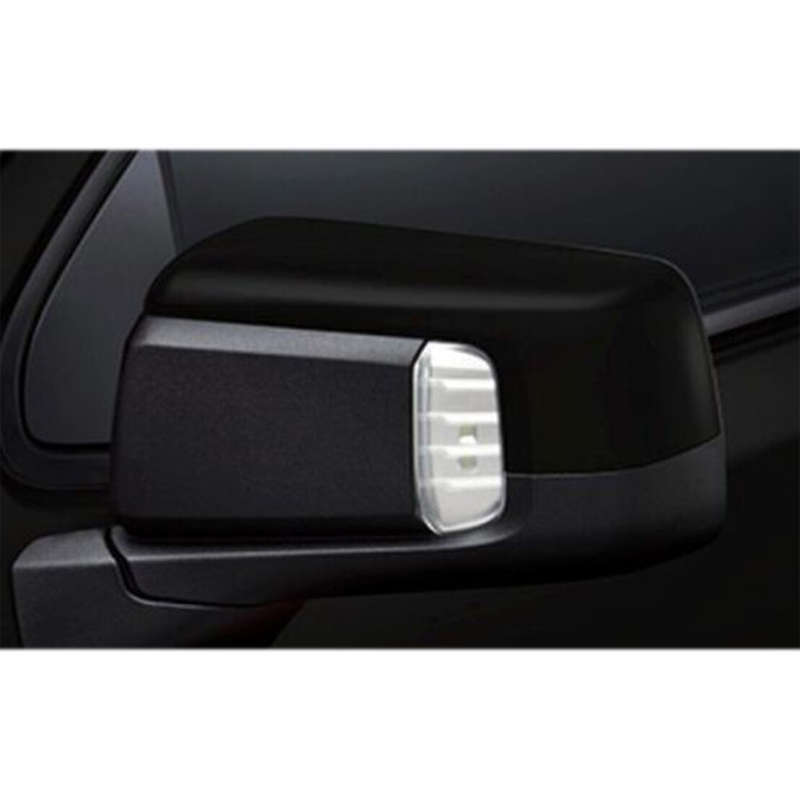 Pair Black Side Rearview Mirror Cover Trim Fit for GMC Sierra 1500 19-2021 ABS