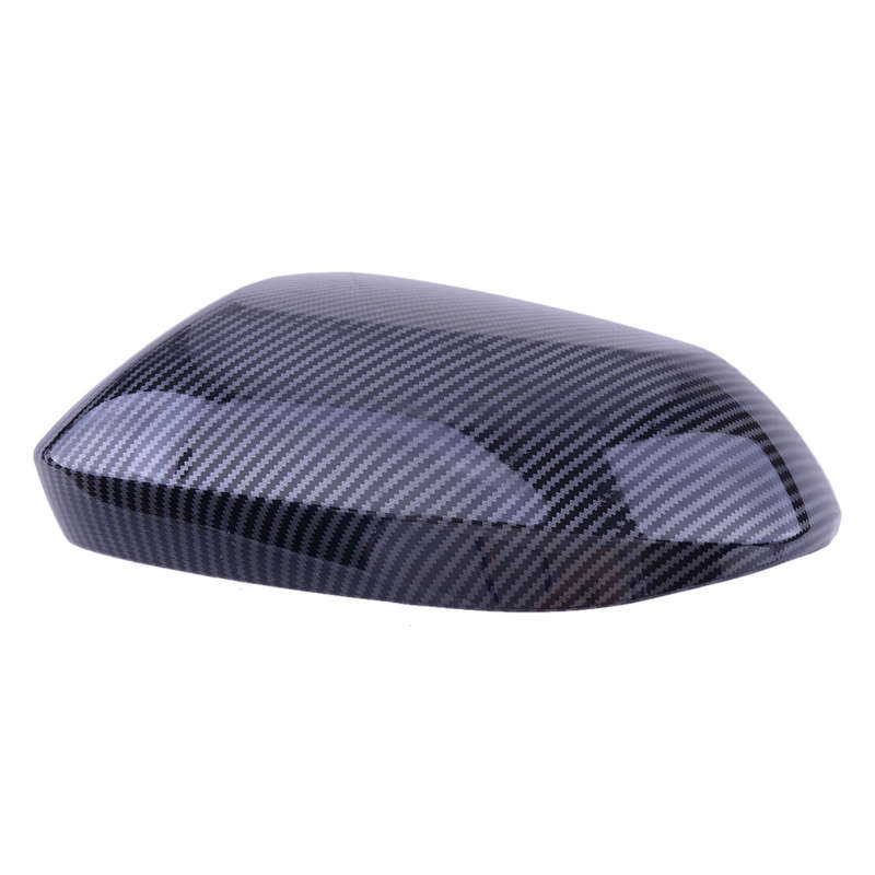 1pair Carbon Fiber Style Side View Mirror Cover Cap Set Fit for Toyota Corolla