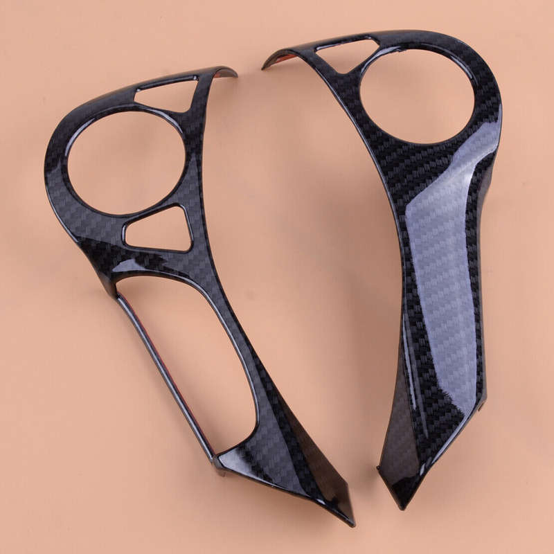 2xCar Inner Steering Wheel Panel Cover Trim Parts Fit For Honda Accord 2014-2017