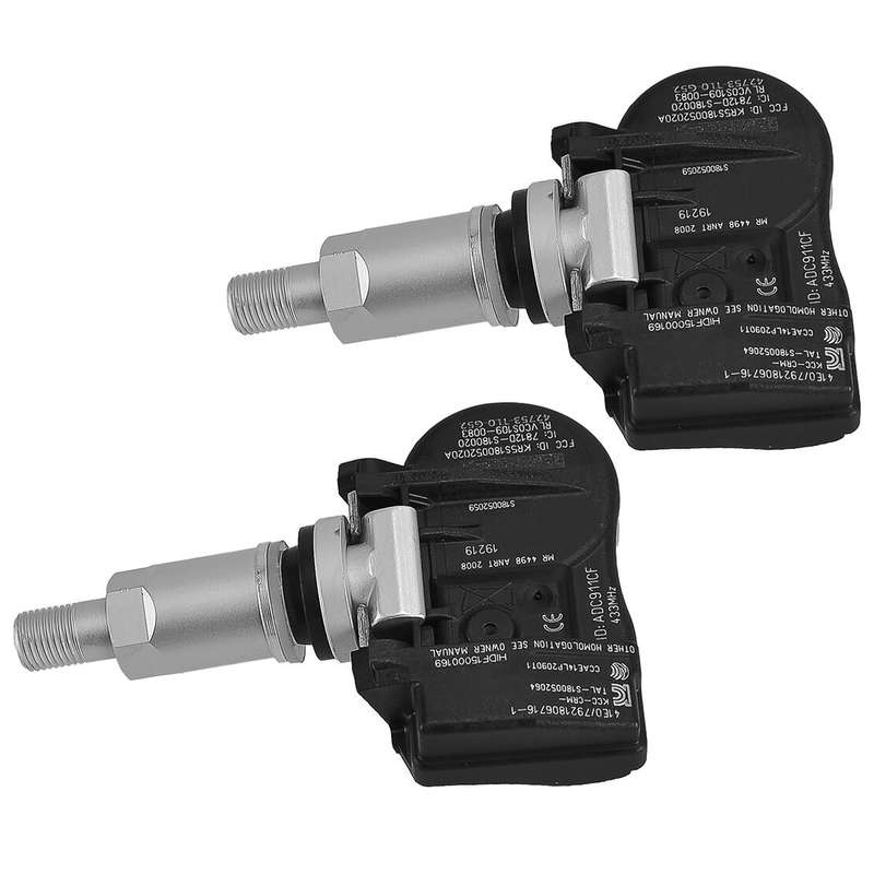 2Pcs TPMS Tire Air Pressure Sensor Fit For Honda Accord Crosstour Jazz Acura ct