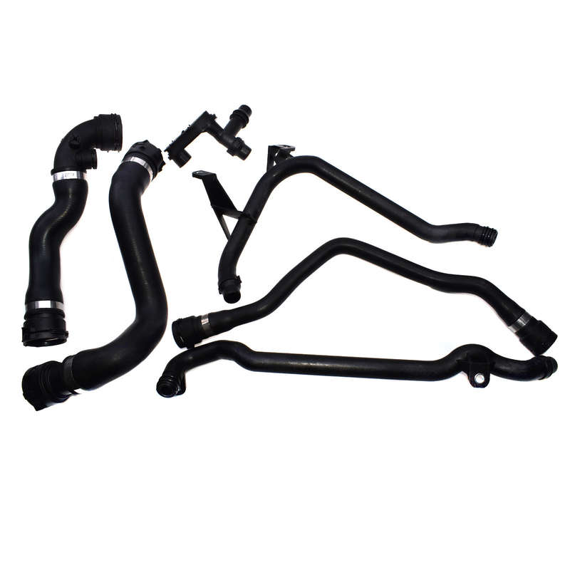 For 323i 328Ci 330xi Radiator Hoses Upper Lower Thermostat Expansion Tank Water