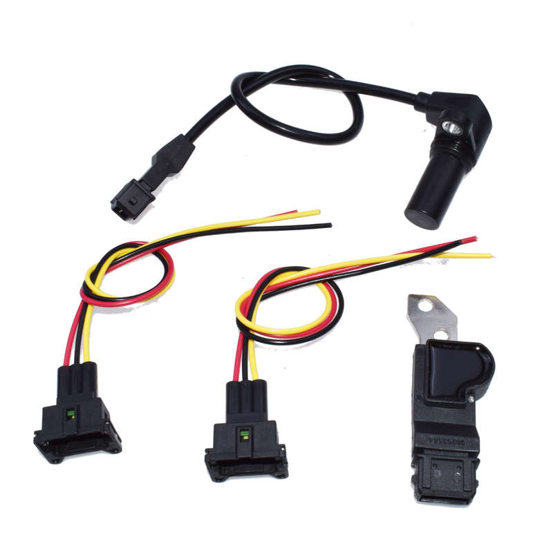 4PCS Crankshaft Position Sensor W/ Connectors For AVEO AVEO5 96253542,10456