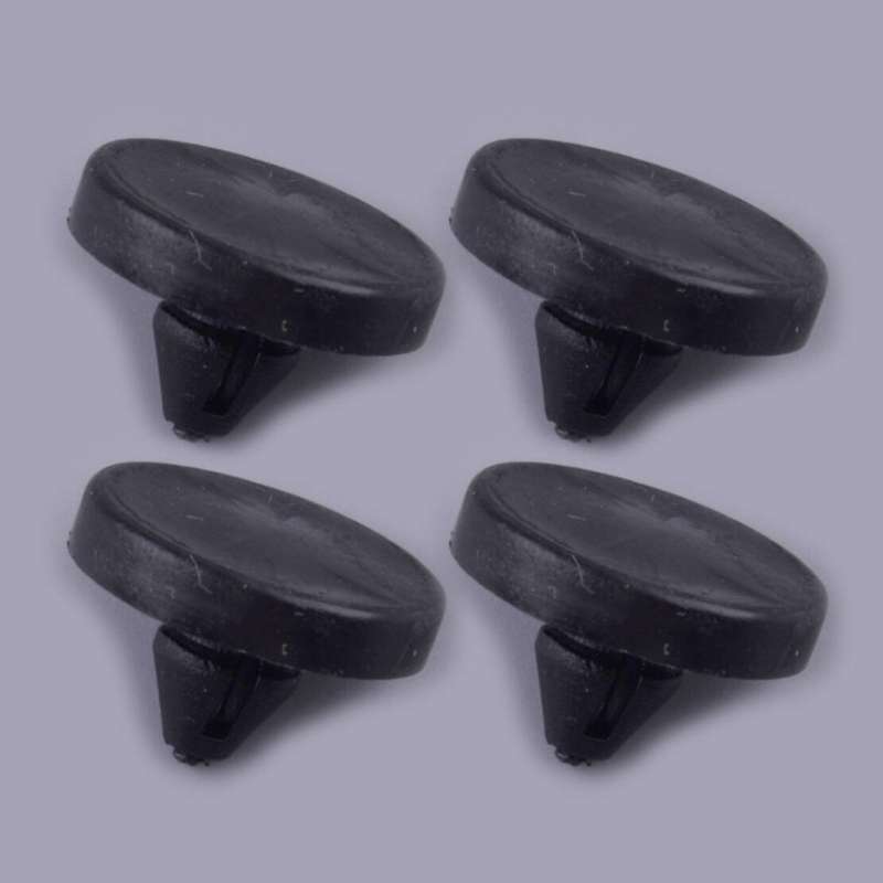 10pcs Brake Clutch Pedal Switch Stopper Cushion Pad Fit For Lexus Toyota Black