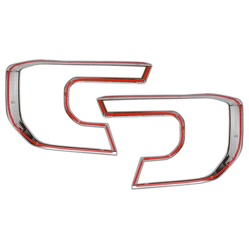 2PC Car Front Headlight Frame Exterior Fit for Ford Ranger 2022 2023 2024