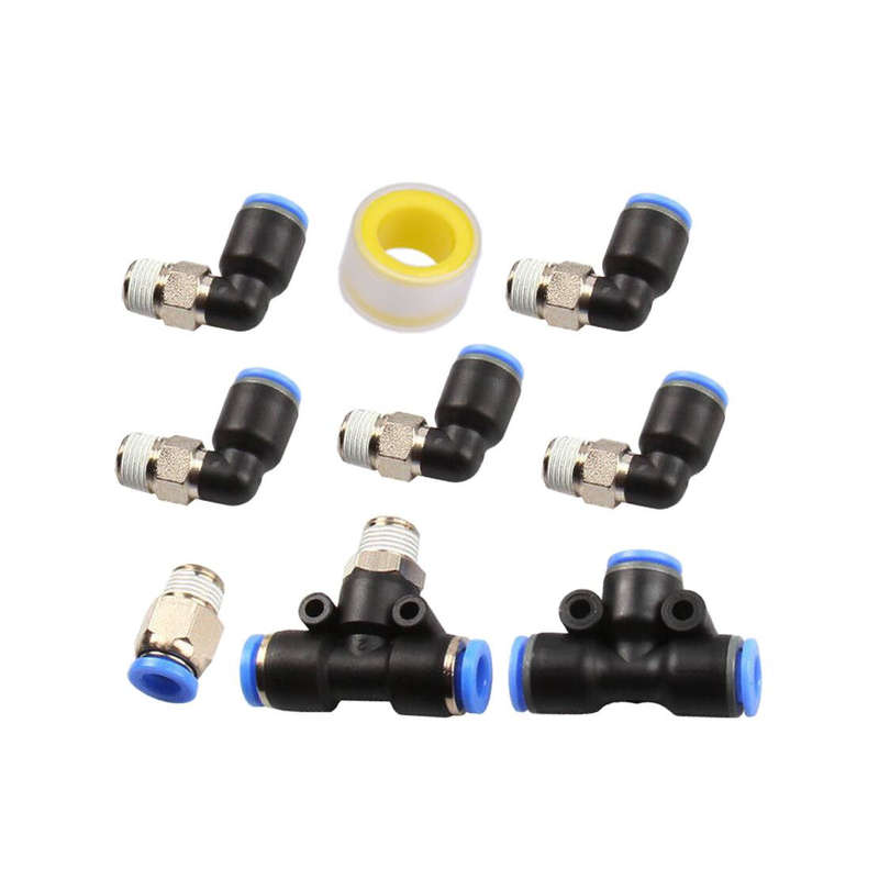 Push Lock Vacuum Fitting Kit Turbo Wastegate & Solenoid For Turbo Vehicles A3