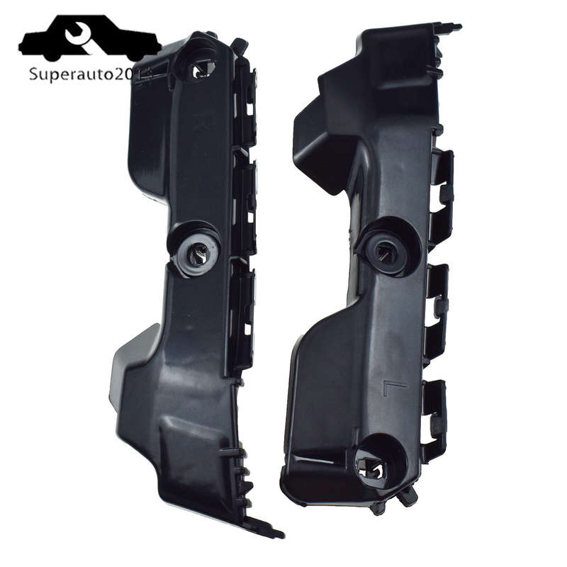 Pair Rear Left + Right Side Bumper Bracket Retainer For Toyota Yaris 2007-2011