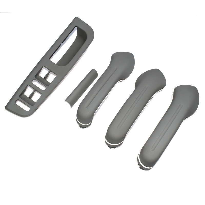 For VW Golf MK4 Gray Inner Door Grab Handle Cover Switch Bezel Trim New 5pcs