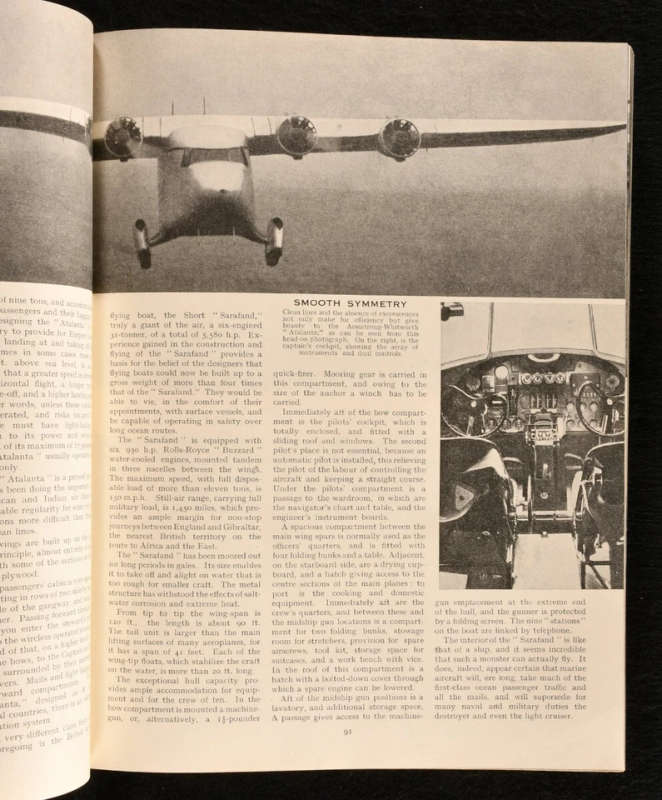 War in the Air: Aerial Wonders of Our Time by Sir John Hammerton (1935)